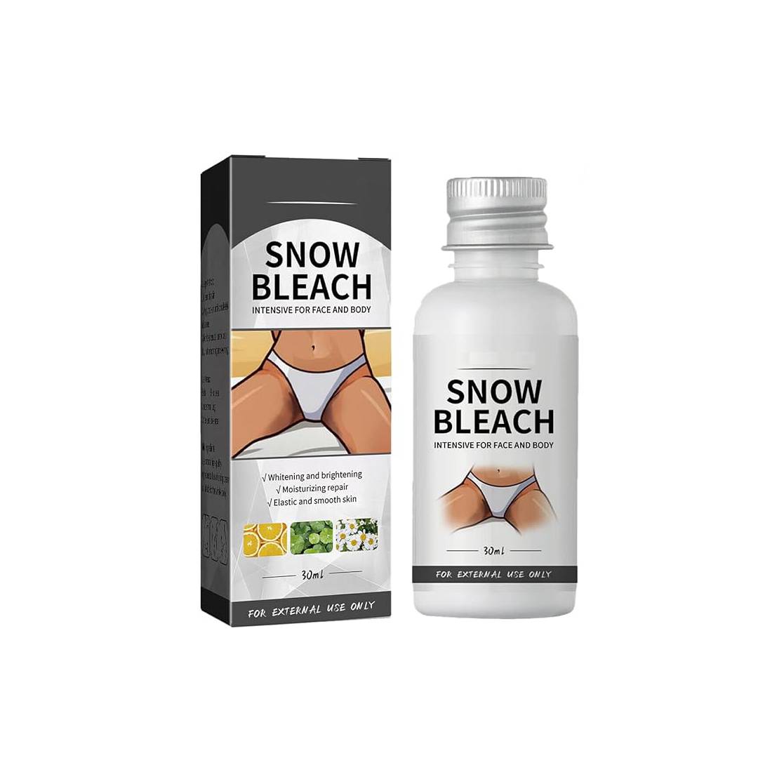 Snow Bleach Cream (30ml) | Intensive Skin Brightening Solution for Face and Body