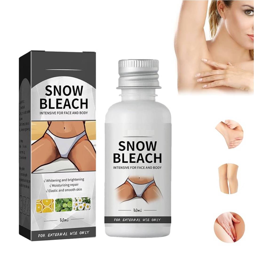 Snow Bleach Cream (30ml) | Intensive Skin Brightening Solution for Face and Body