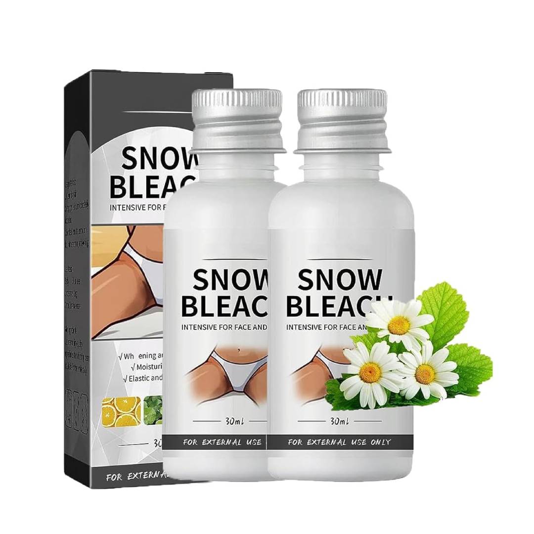 Snow Bleach Cream (30ml) | Intensive Skin Brightening Solution for Face and Body